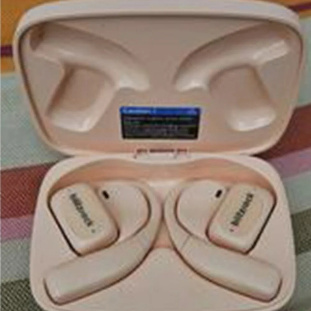 BlitzRock Open Ear Wireless Earbuds, APP Support, Deep Bass, Bluetooth V5.4 Head